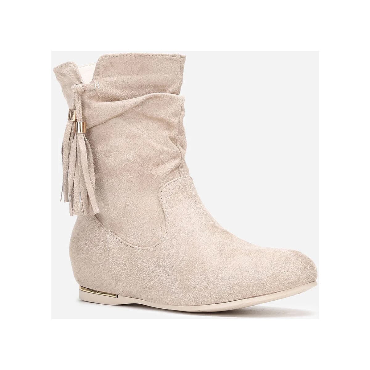 Women's Ankle Boots La Modeuse Beige