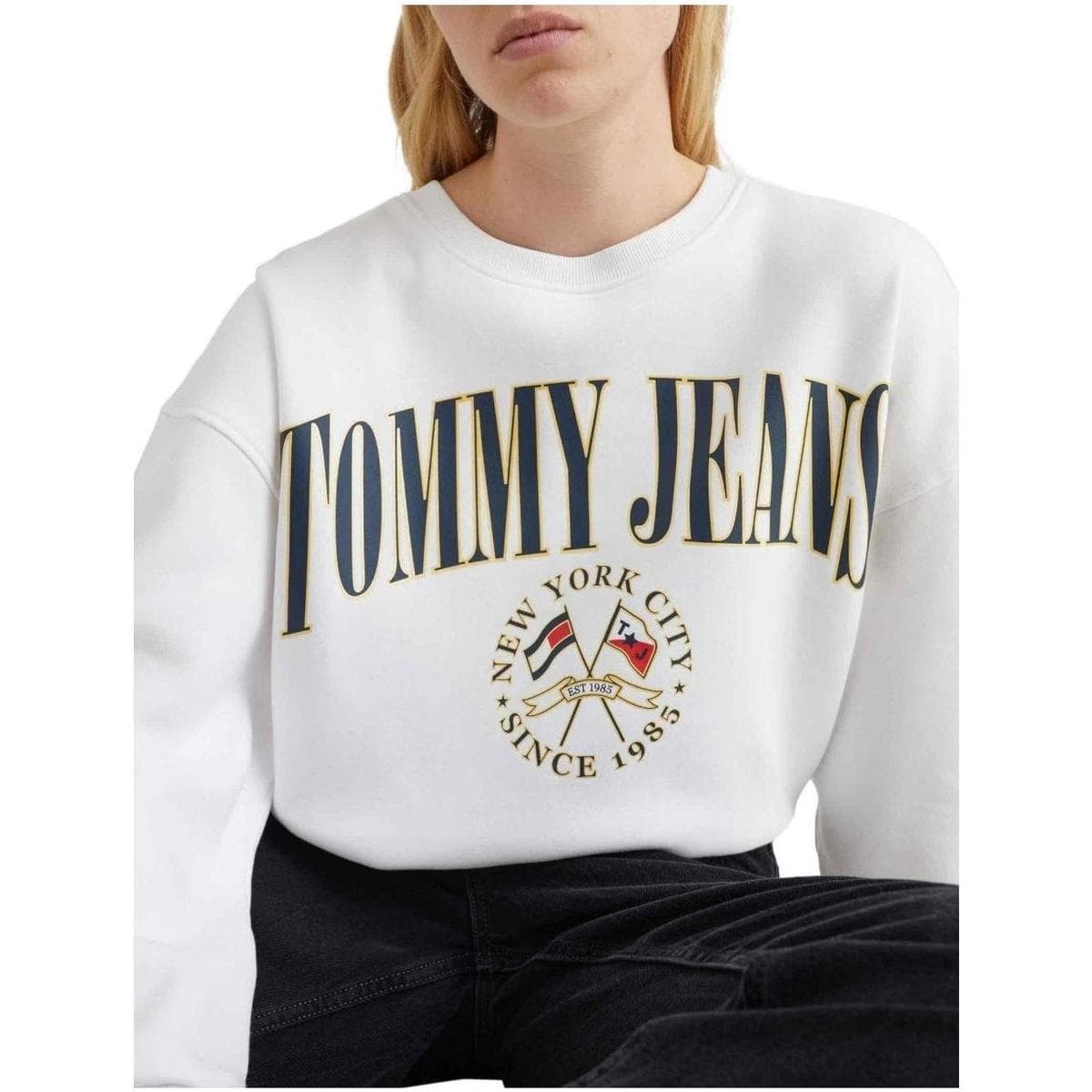 Women's Sports T-Shirts Tommy Hilfiger White