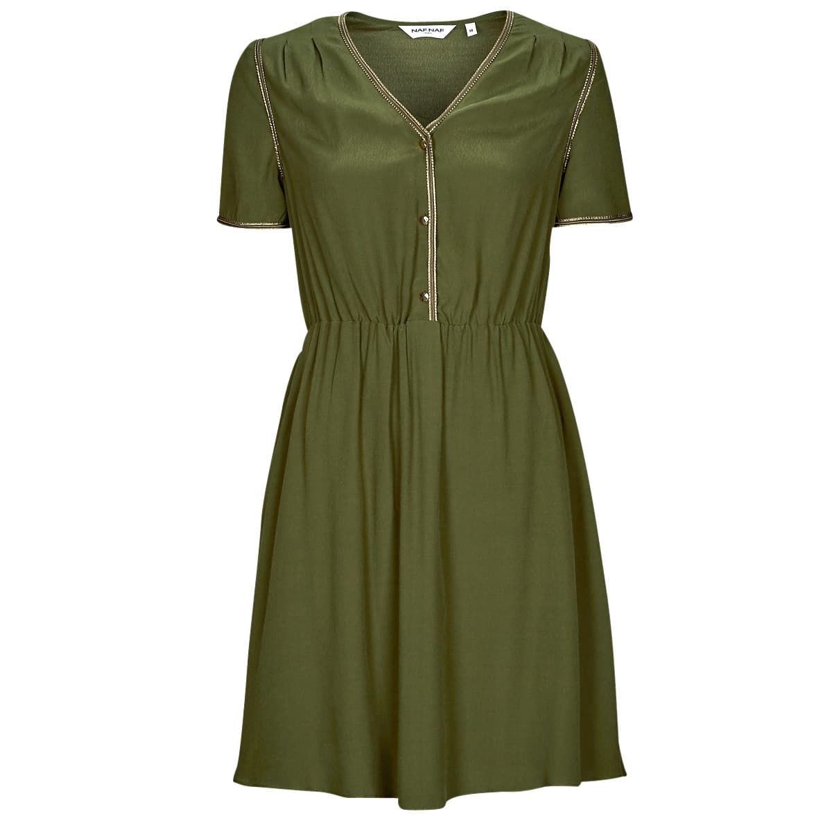 Women's Dresses Naf Naf Khaki