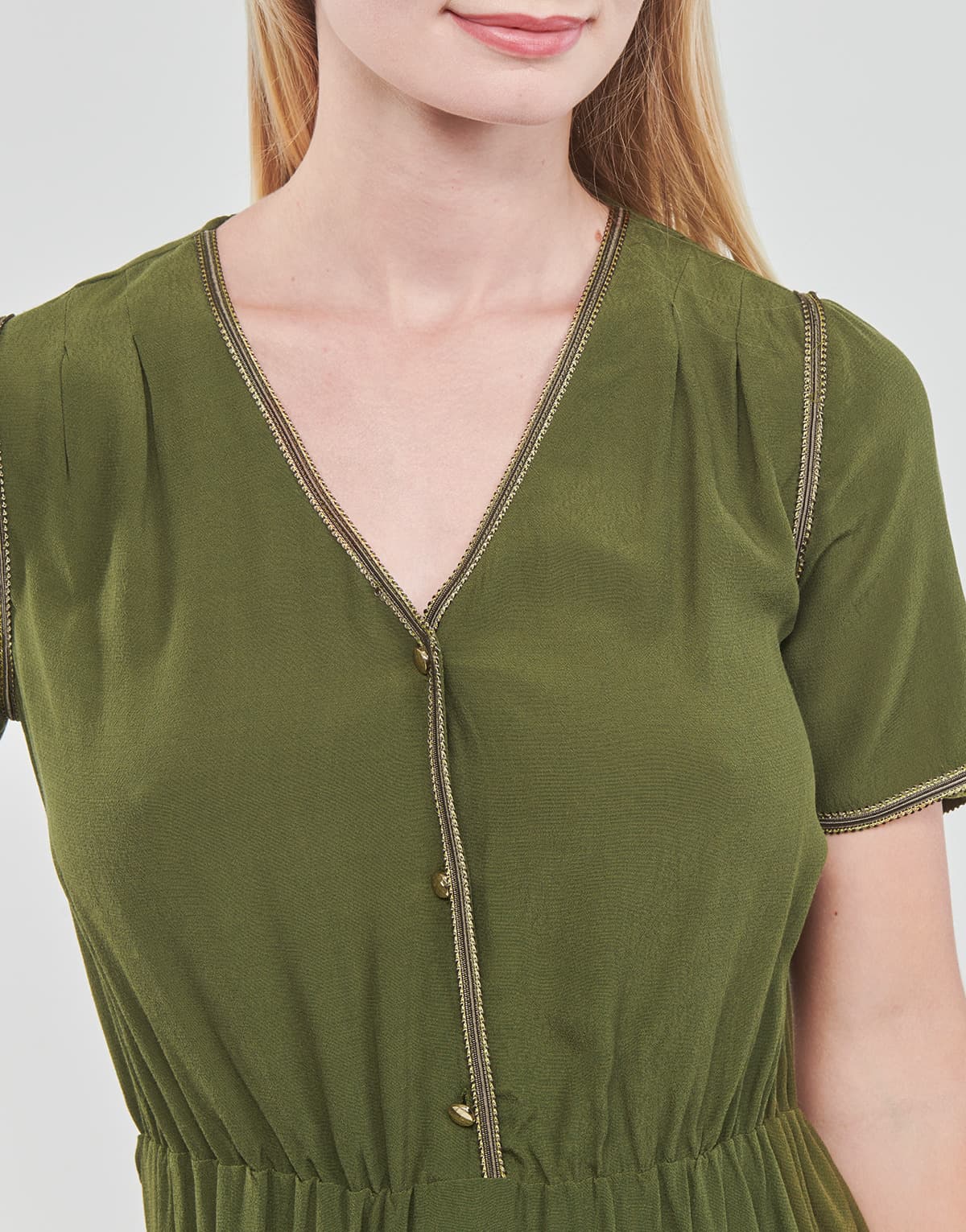 Women's Dresses Naf Naf Khaki