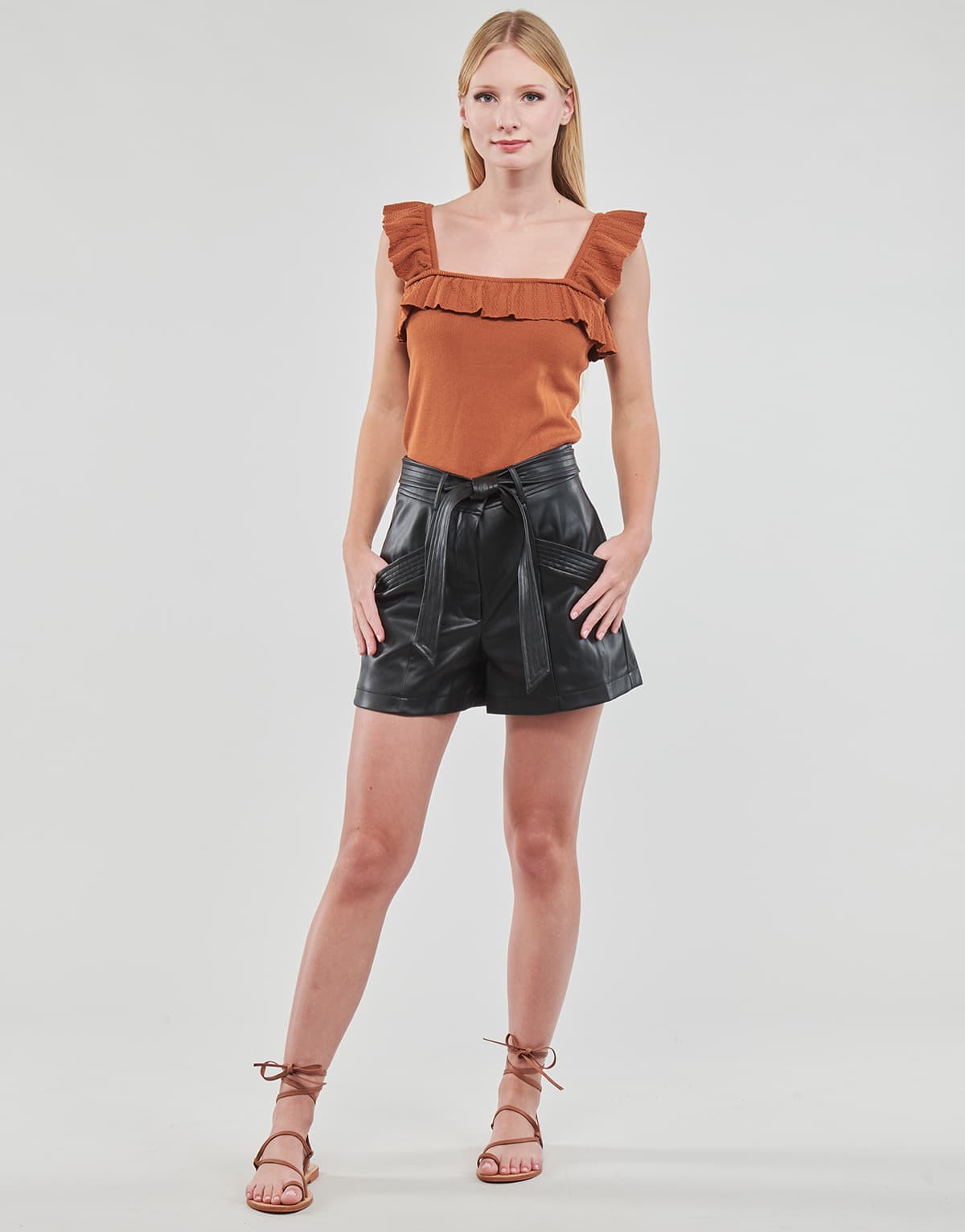 Women's Shorts Naf Naf Black