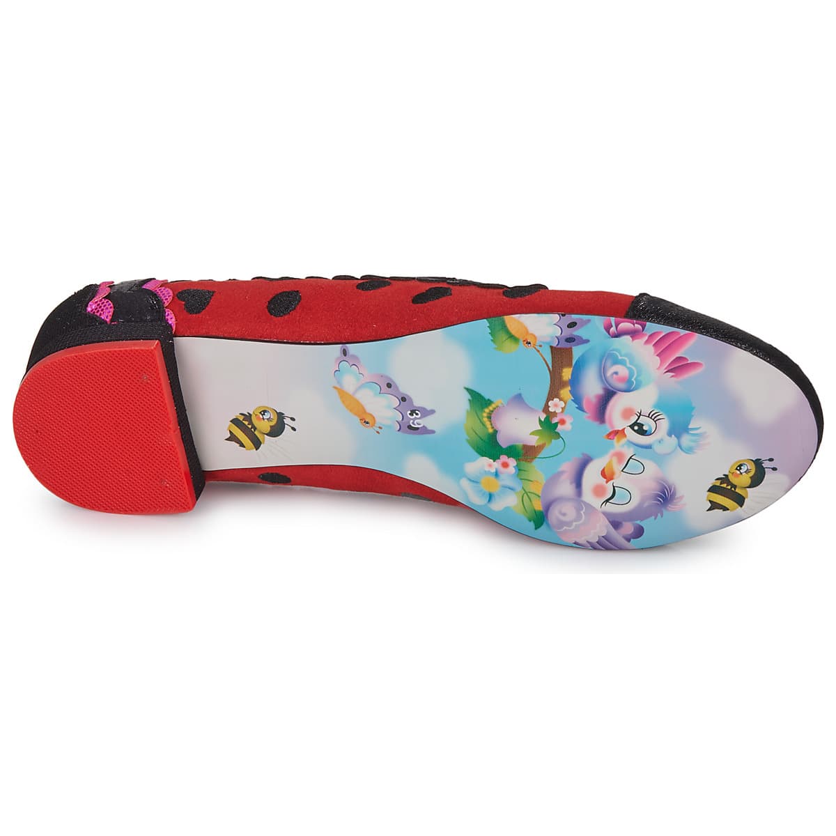 Women's Ballet Flats Irregular Choice Red