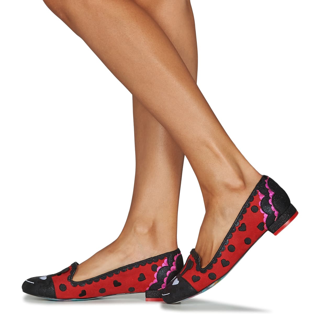 Women's Ballet Flats Irregular Choice Red