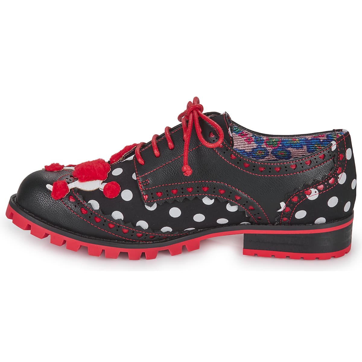 Women's Derby Shoes Irregular Choice Black