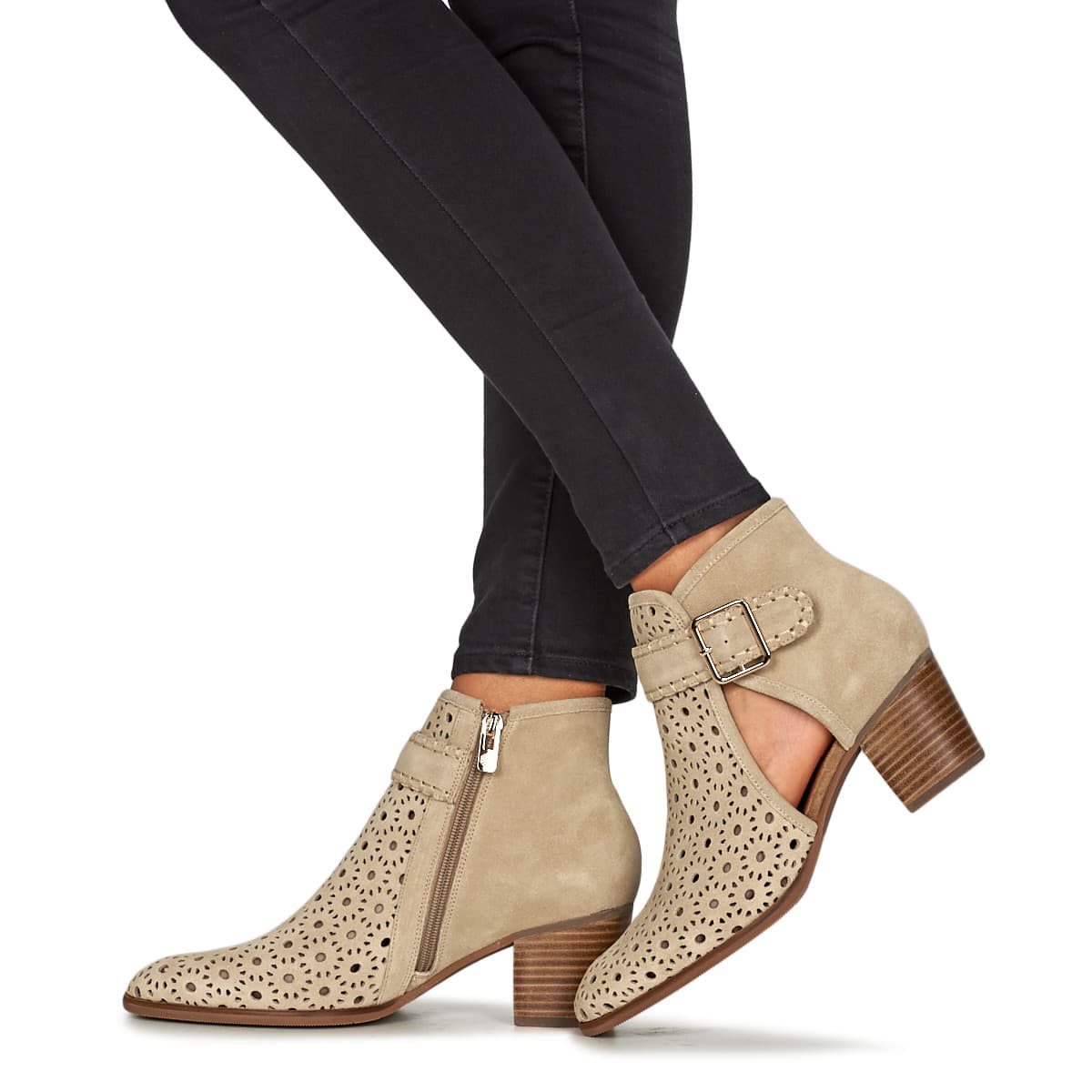 Women's Ankle Boots Karston Beige