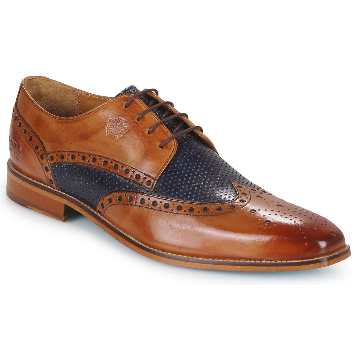 Men's Derby Shoes Melvin & Hamilton Brown