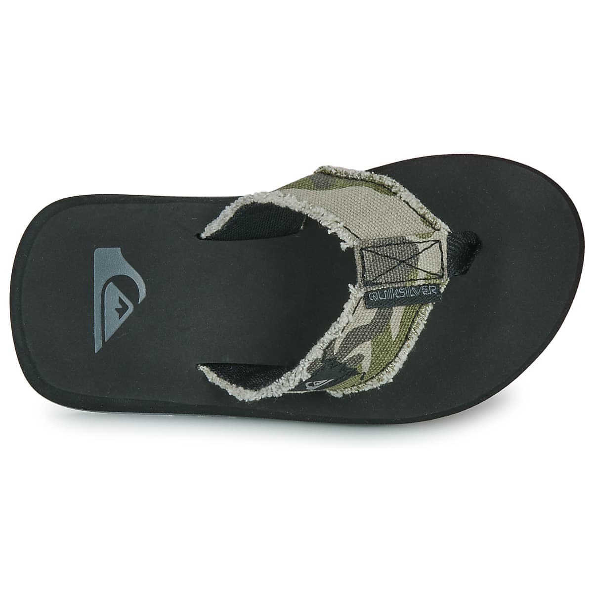 Boys' Flip Flops Quiksilver Black