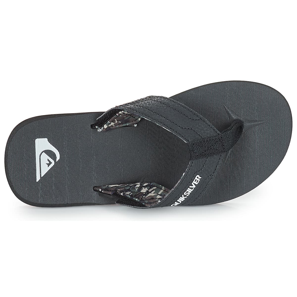 Boys' Flip Flops Quiksilver Black