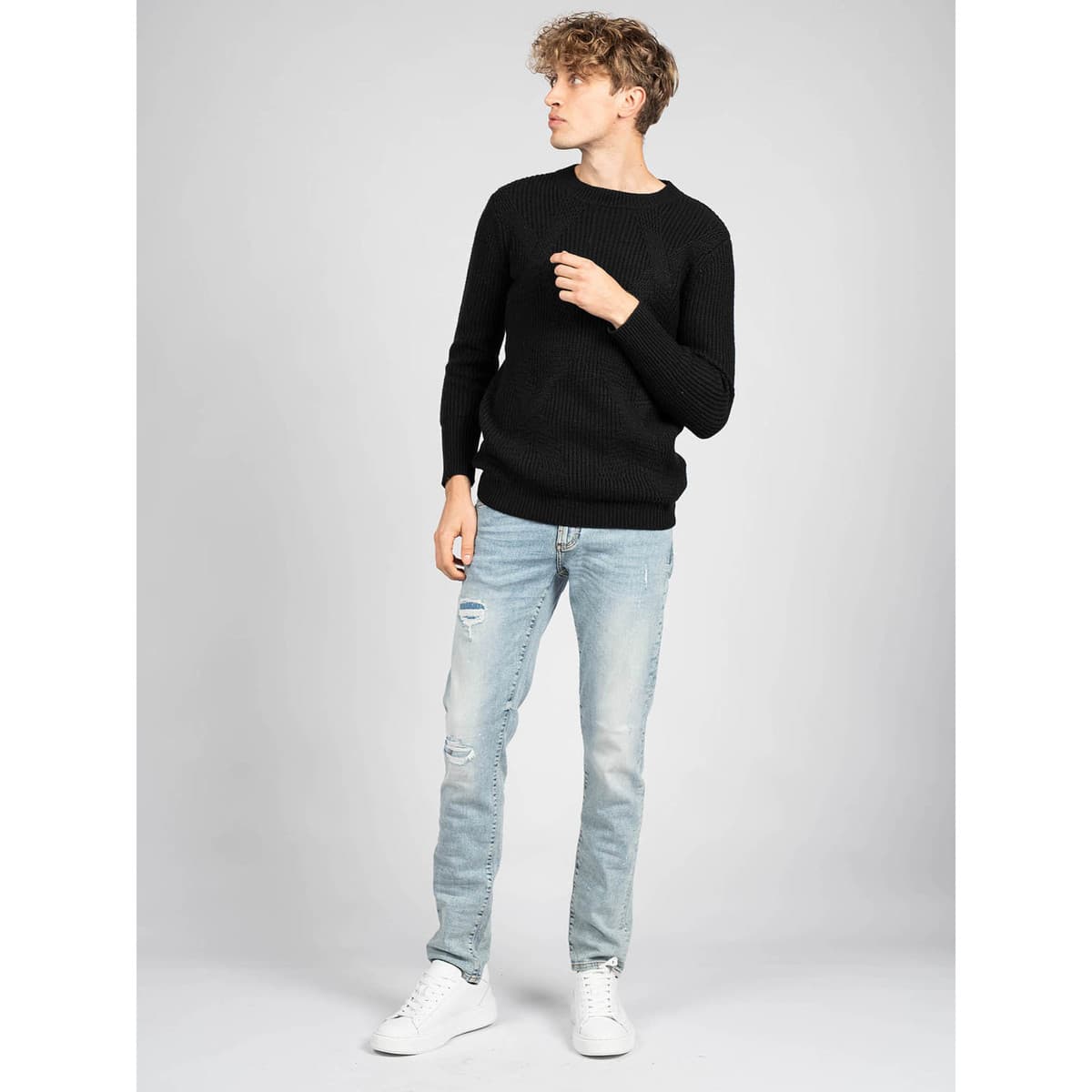Men's Sweaters Guess Black