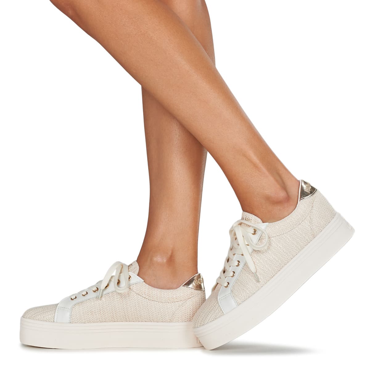Women's Sneakers No Name Beige