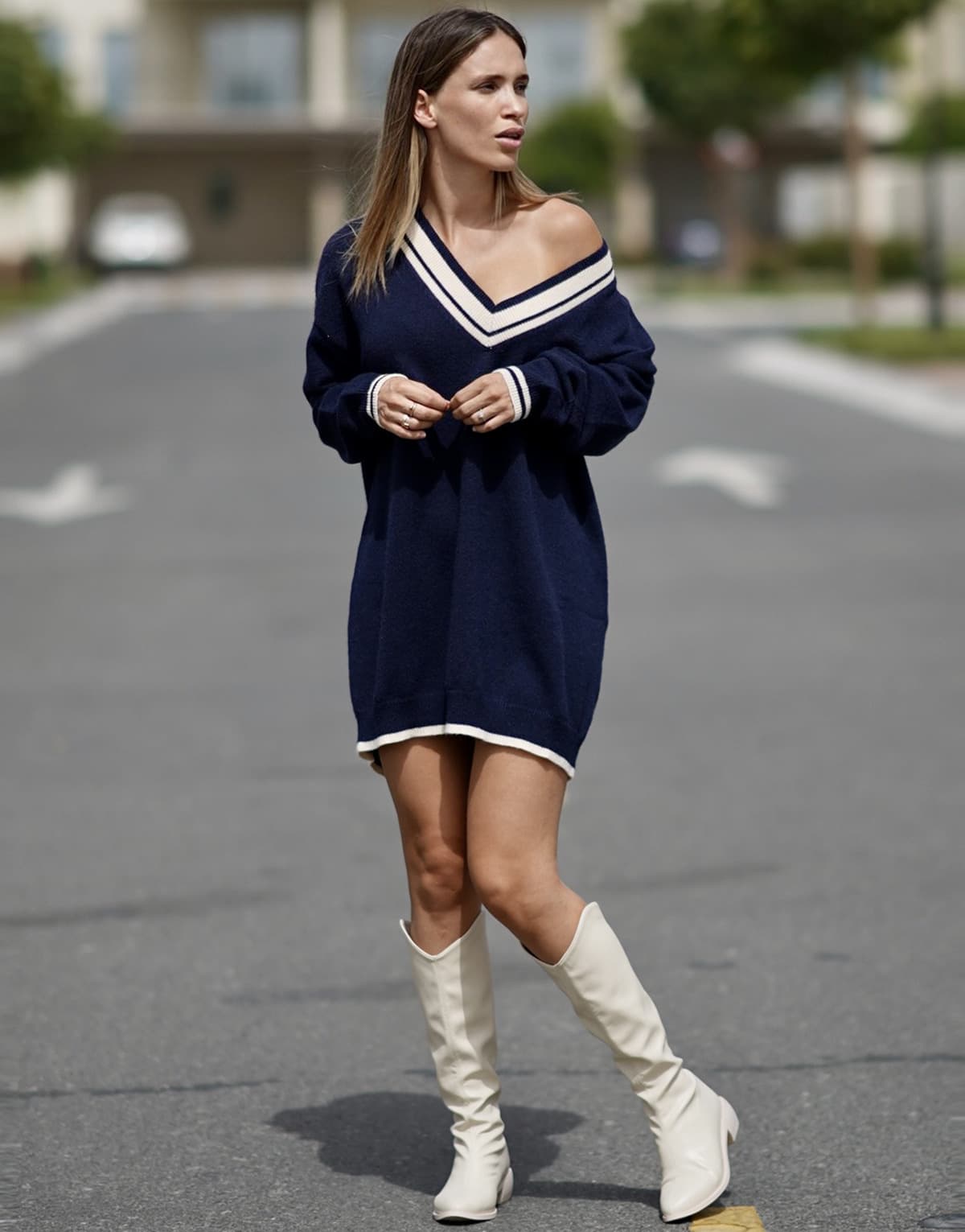 Women's Dresses THEAD. Blue