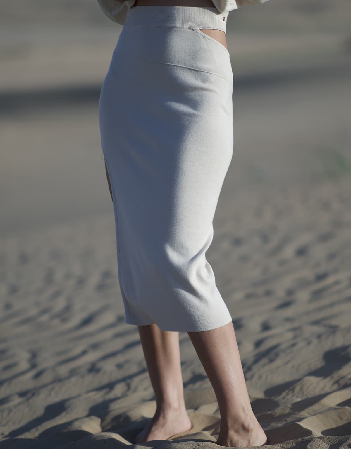 Women's Skirts THEAD. White