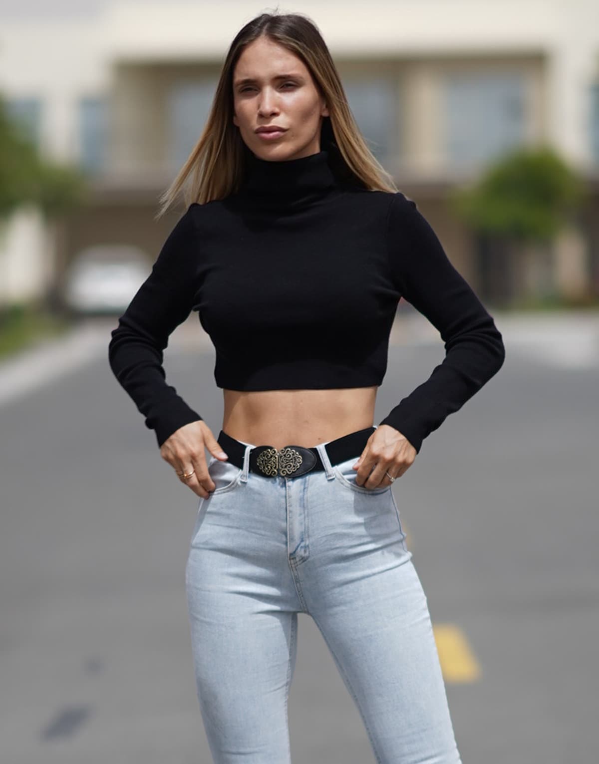 Women's T-Shirts THEAD. Black