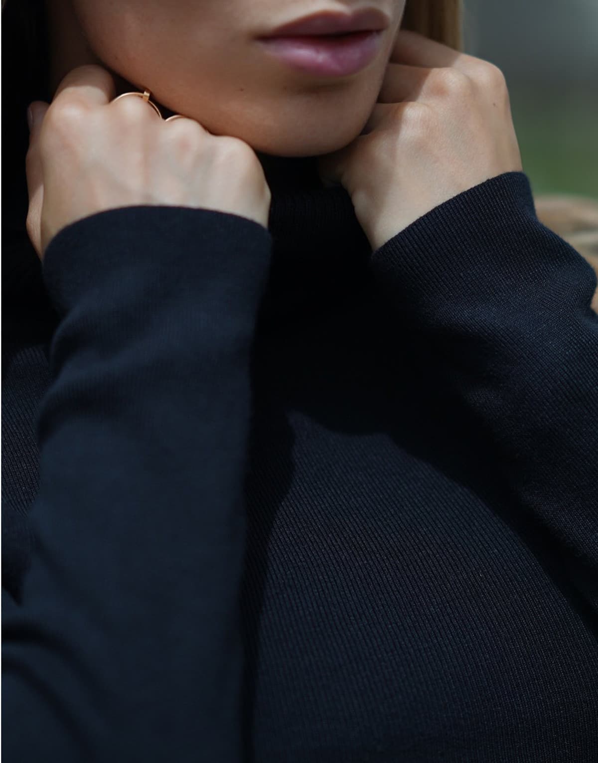 Women's T-Shirts THEAD. Black