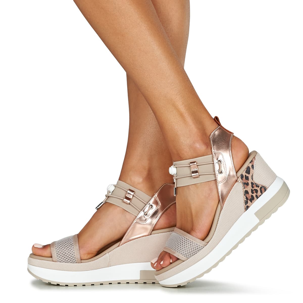 Women's Platforms NeroGiardini Beige