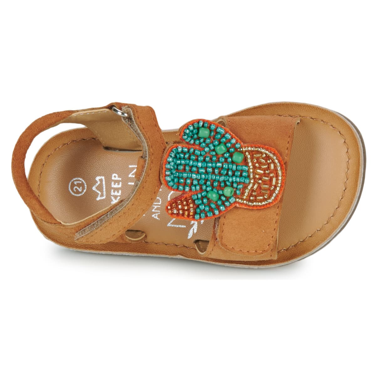 Girls' Sandals Mod'8 Brown