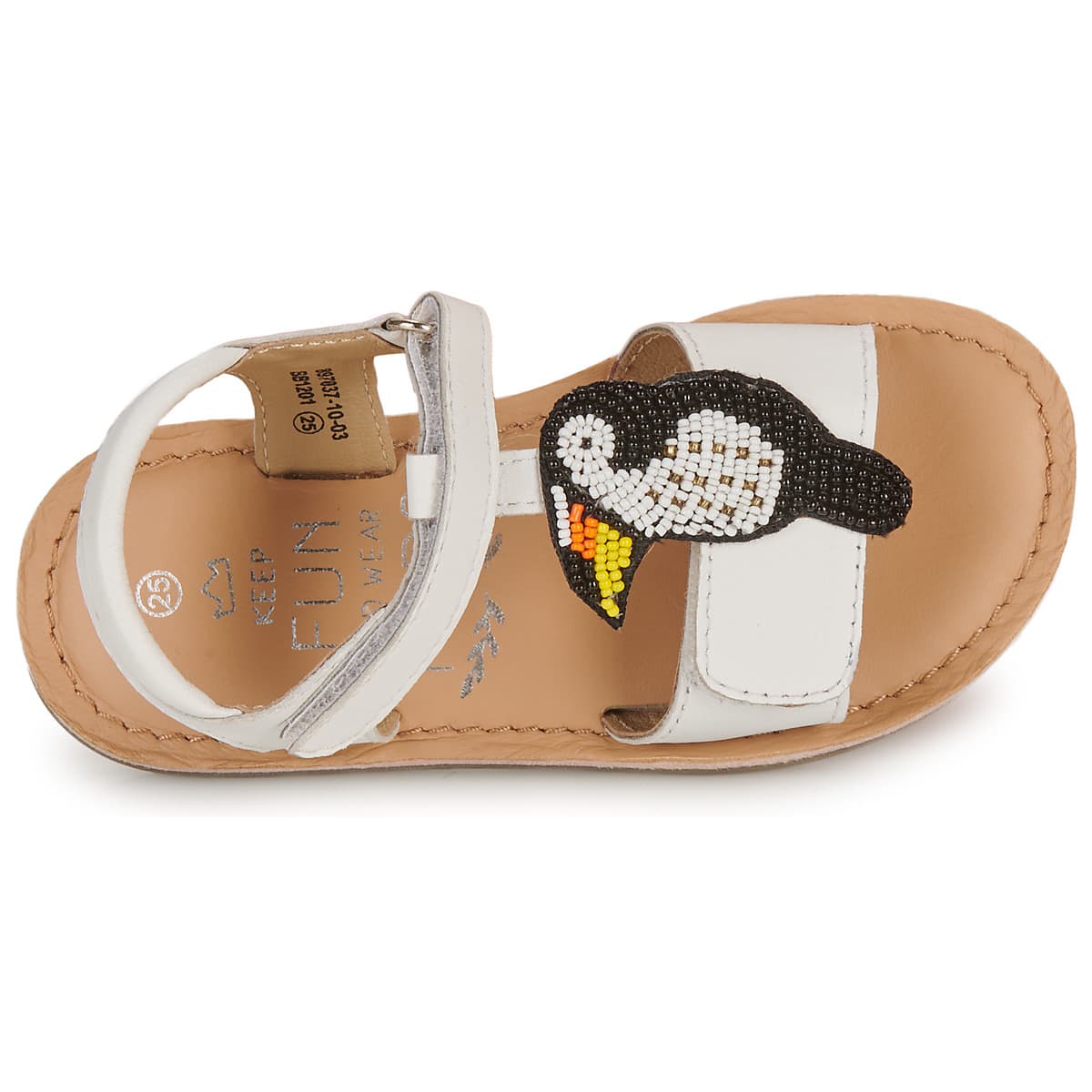 Girls' Sandals Mod'8 White
