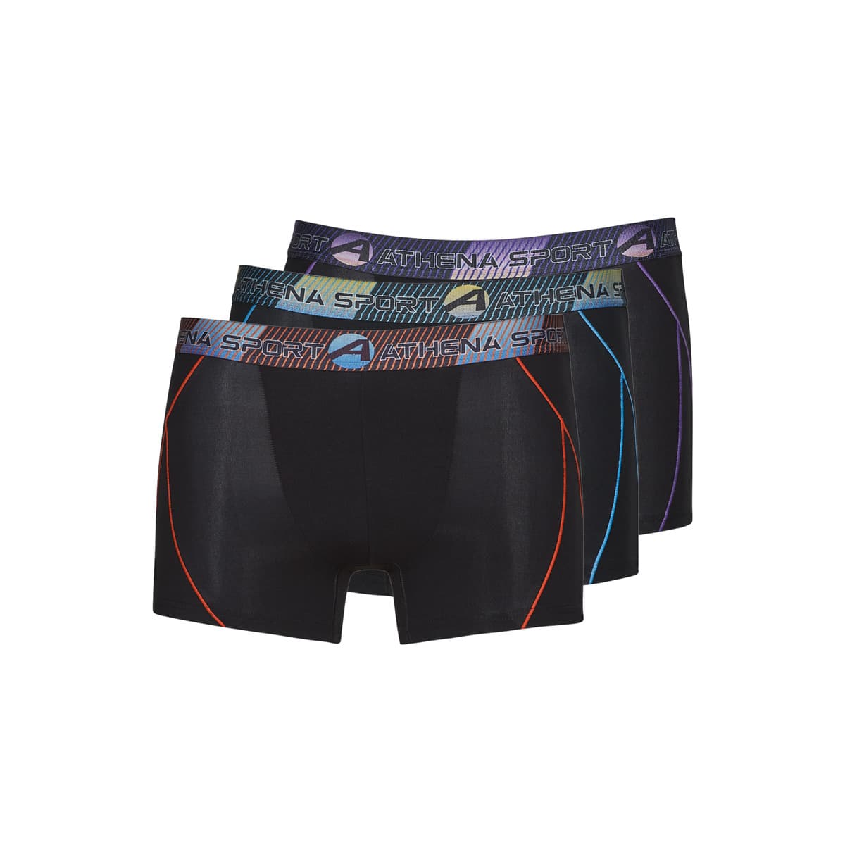 Men's Boxer Briefs Athena Black