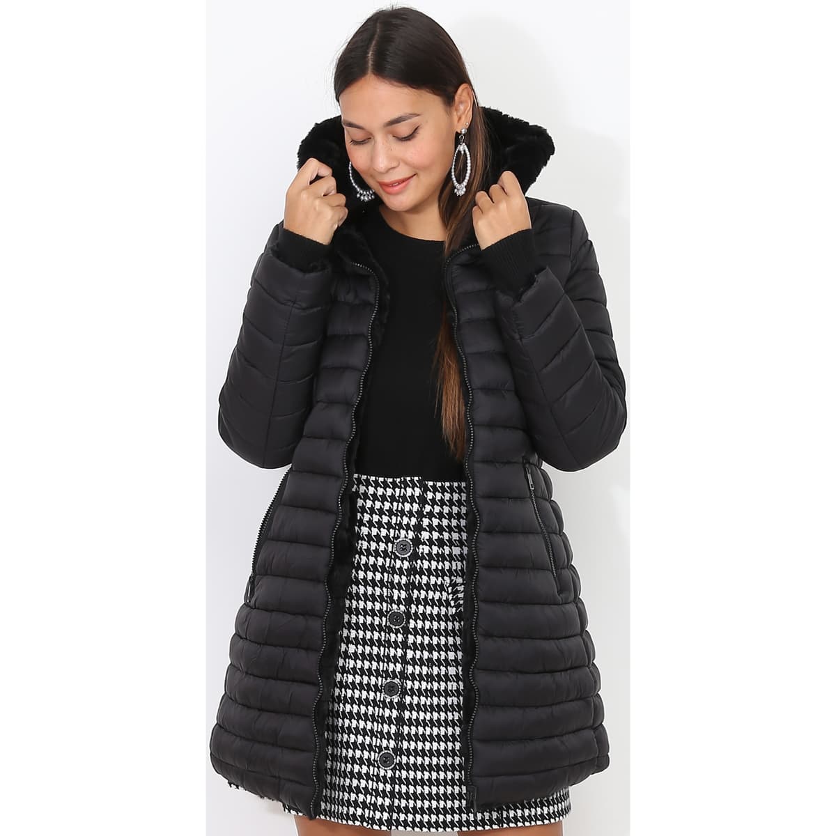 Women's Coats La Modeuse Black