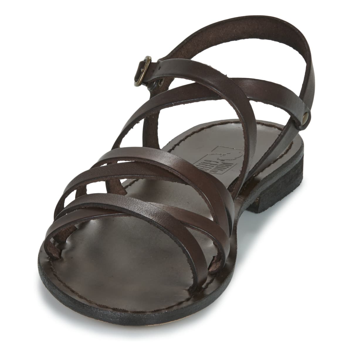 Women's Sandals Dream in Green Brown