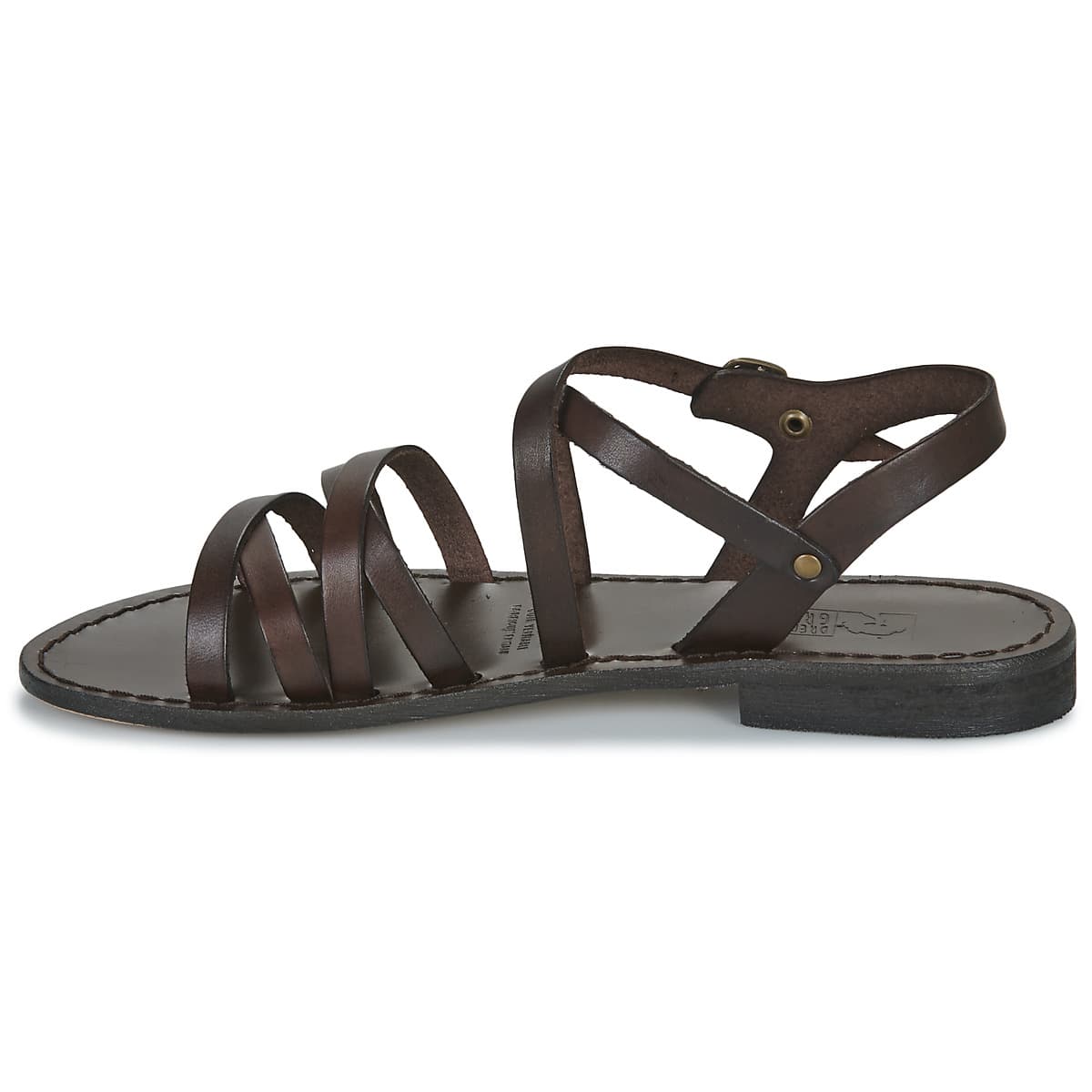 Women's Sandals Dream in Green Brown