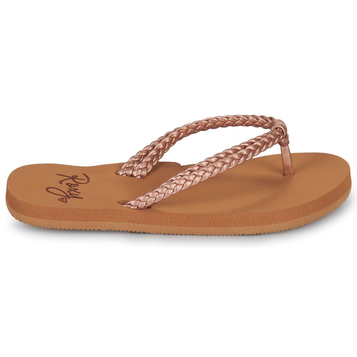 Girls' Flip Flops Roxy Gold