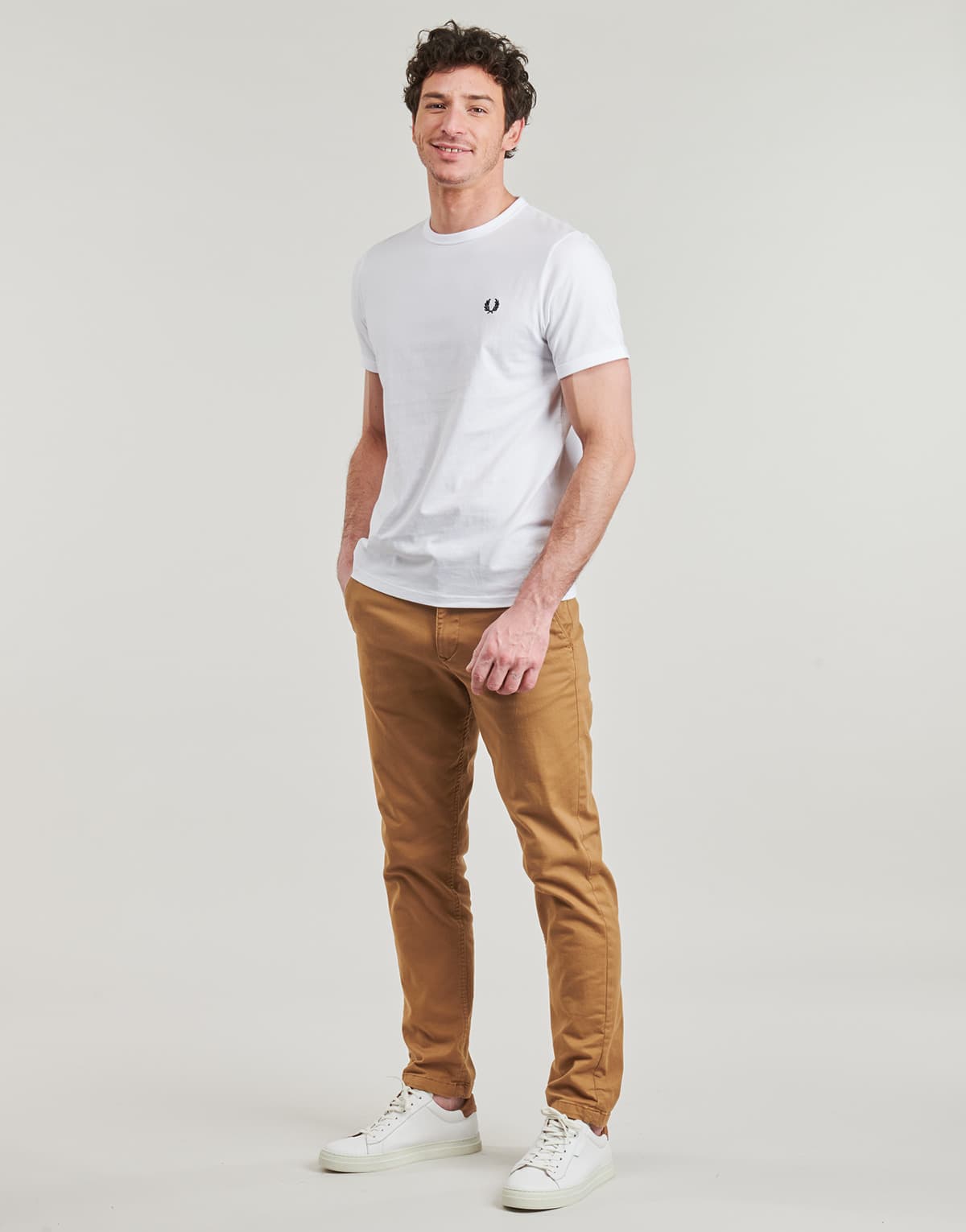 Men's T-Shirts Fred Perry White