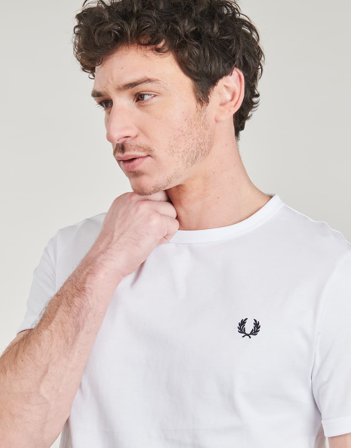 Men's T-Shirts Fred Perry White