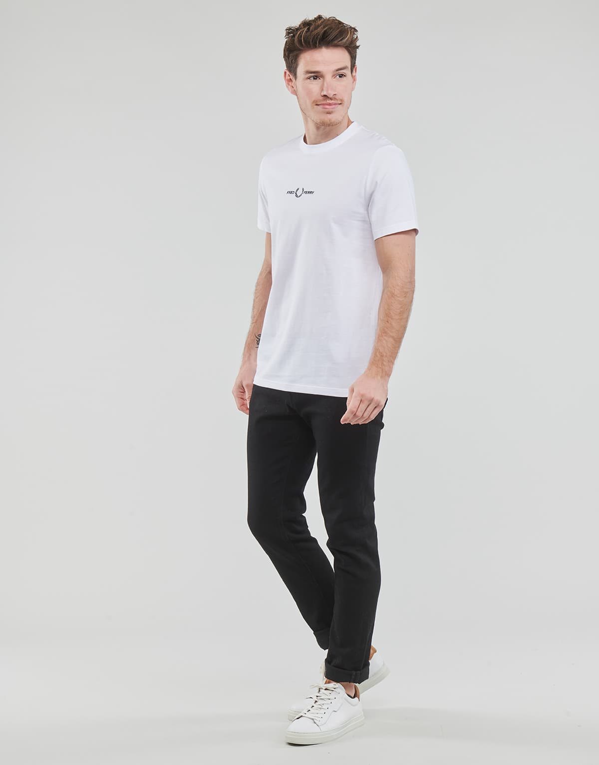 Men's T-Shirts Fred Perry White