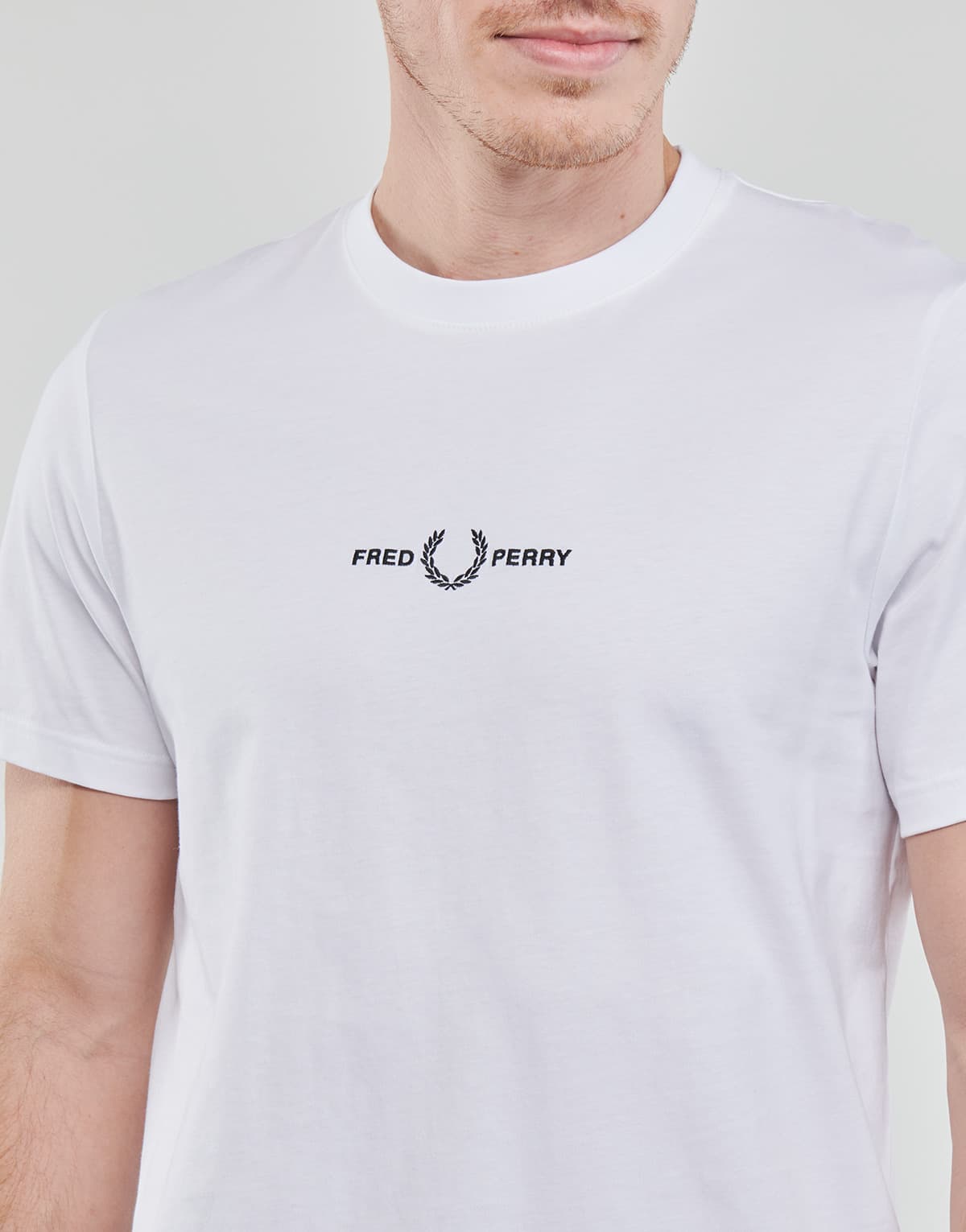 Men's T-Shirts Fred Perry White