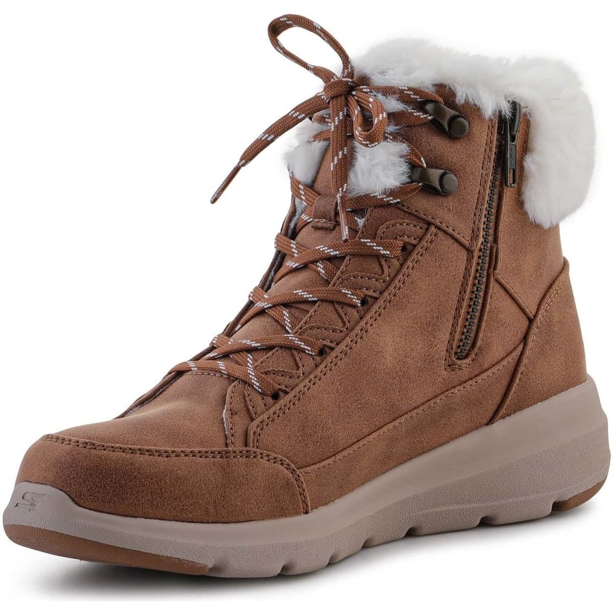 Women's Boots Skechers Brown