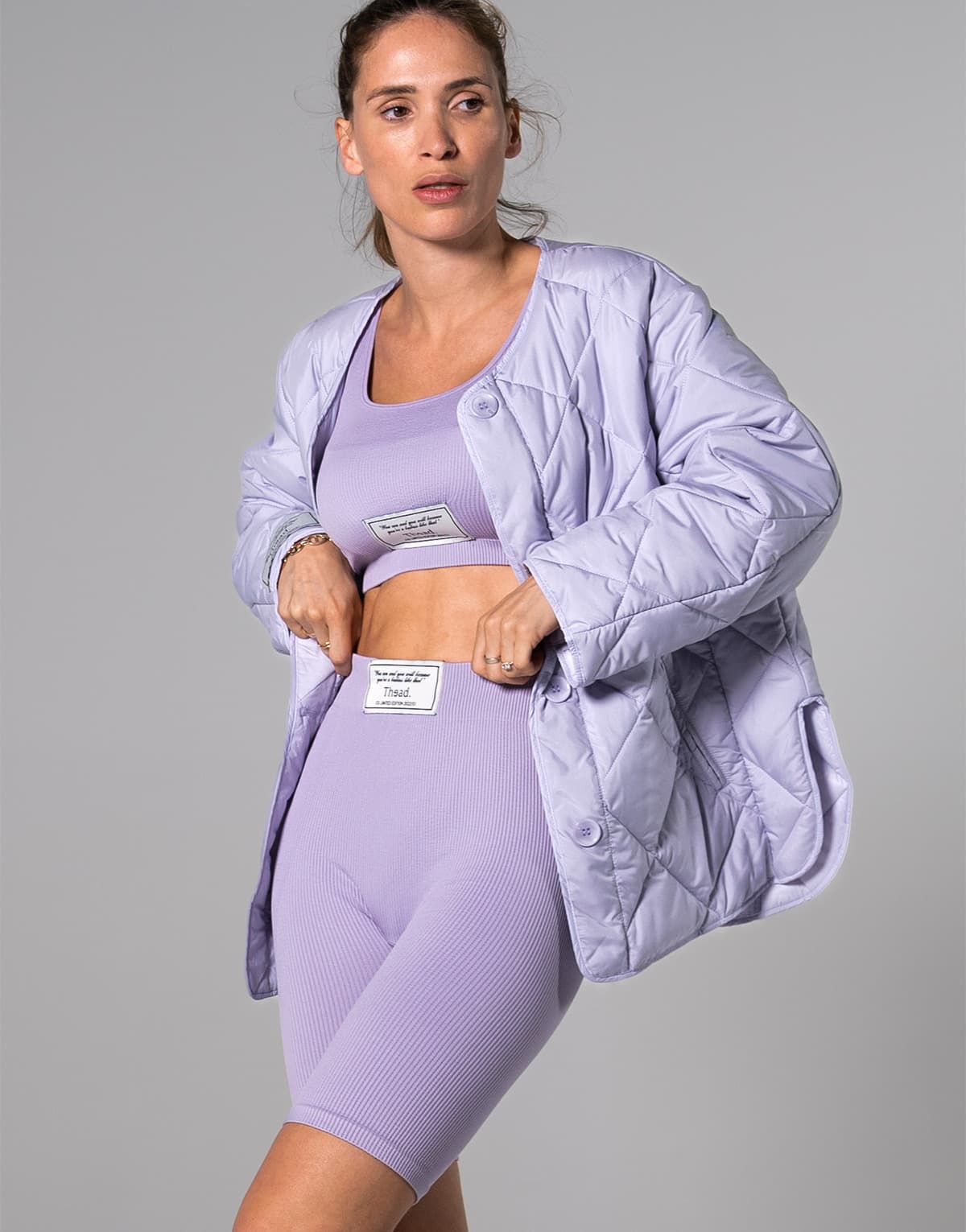 Women's Jackets THEAD. Purple