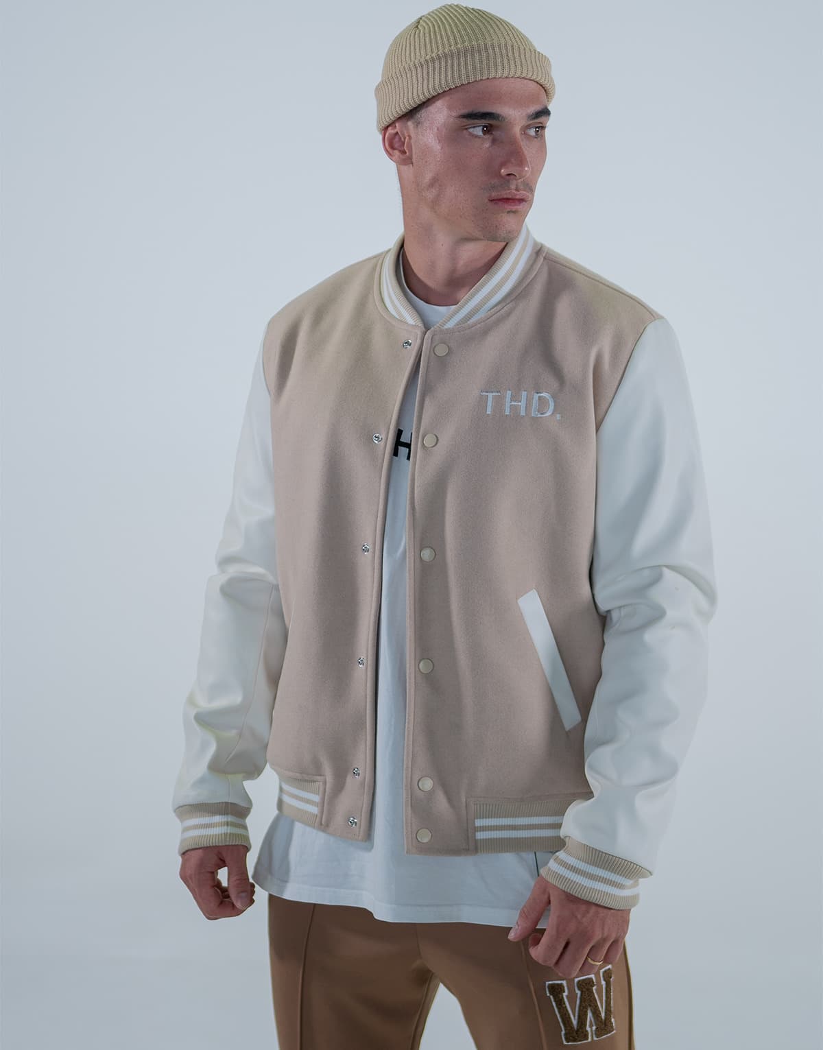 Women's Jackets THEAD. Beige