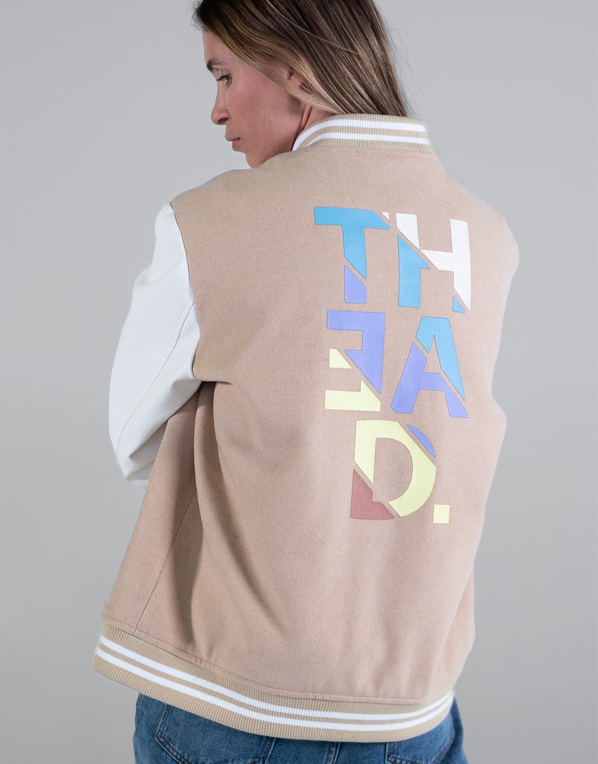 Women's Jackets THEAD. Beige
