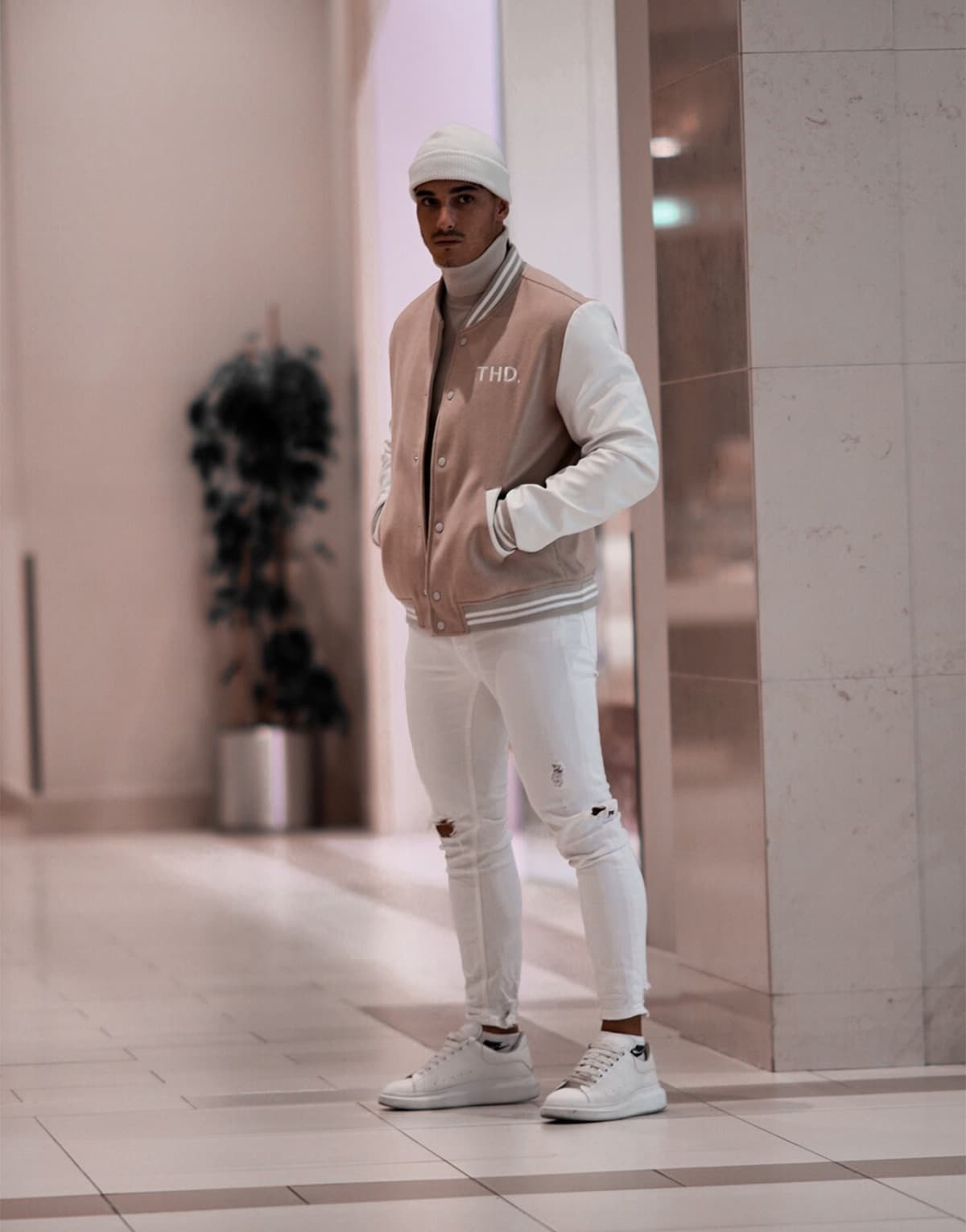 Women's Jackets THEAD. Beige