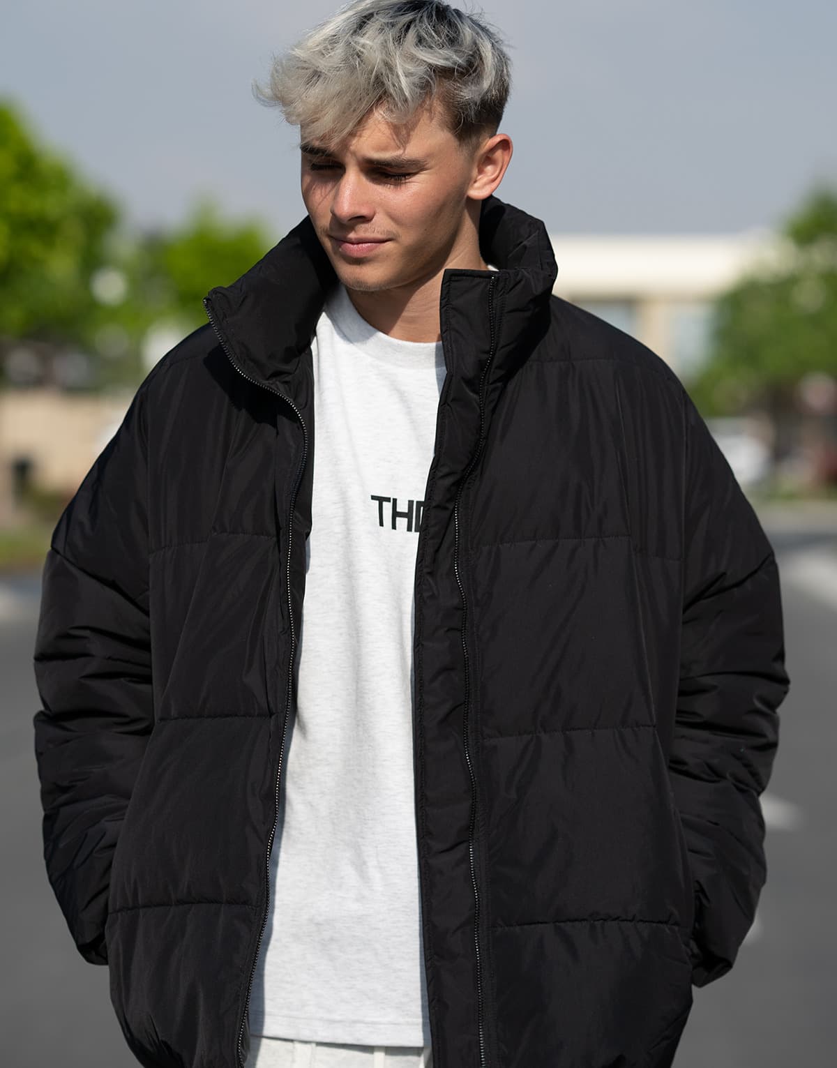 Men's Jackets THEAD. Black