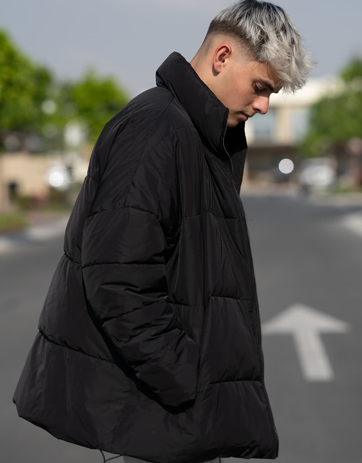 Men's Jackets THEAD. Black