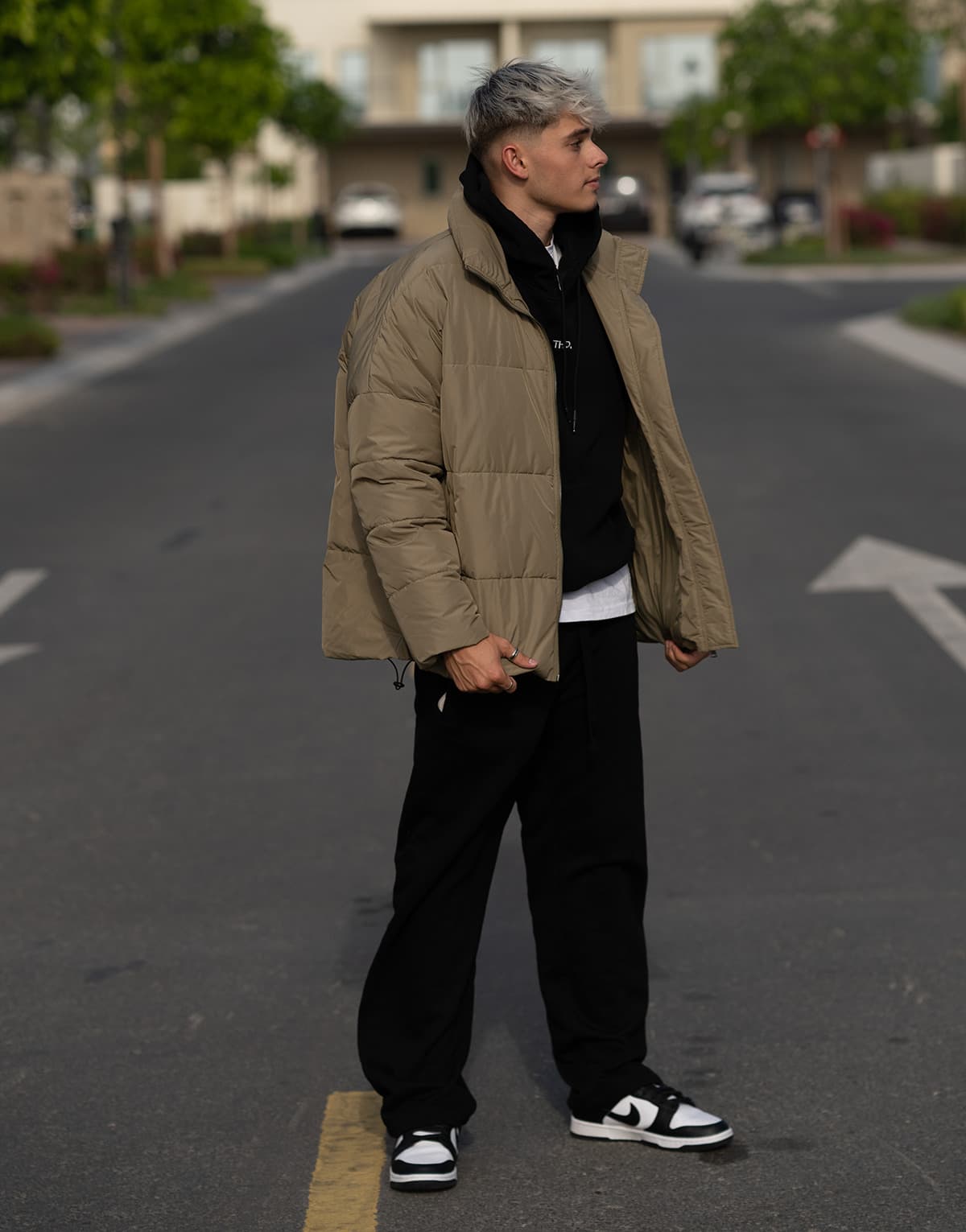 Women's Jackets THEAD. Khaki