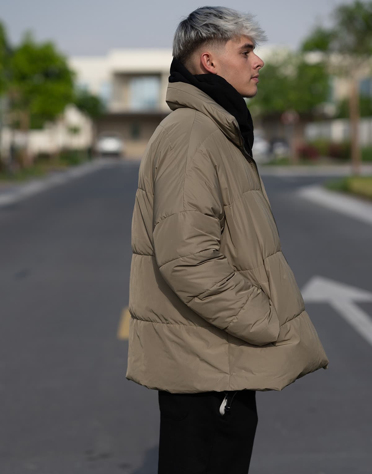 Women's Jackets THEAD. Khaki