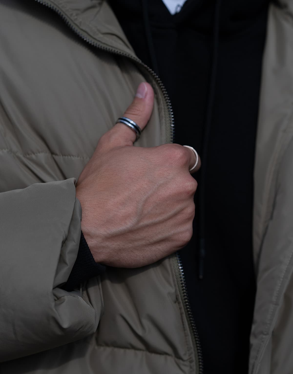 Women's Jackets THEAD. Khaki