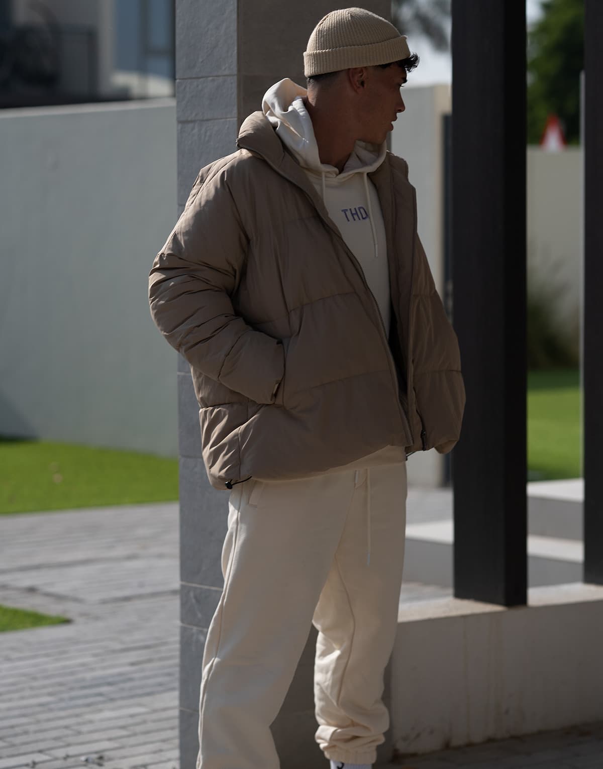 Women's Jackets THEAD. Khaki