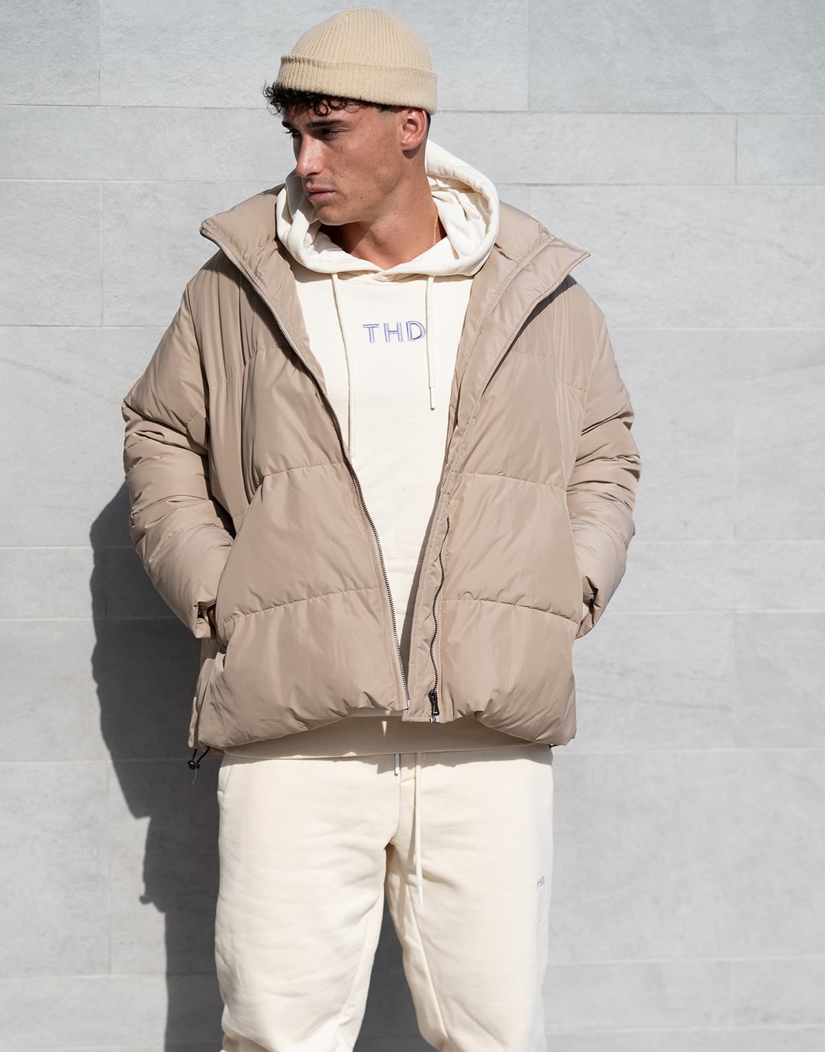 Women's Jackets THEAD. Beige