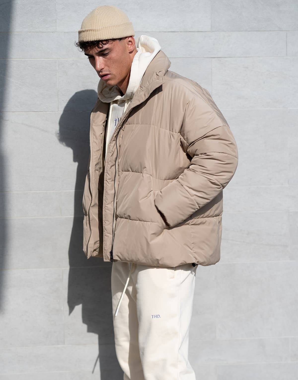 Women's Jackets THEAD. Beige