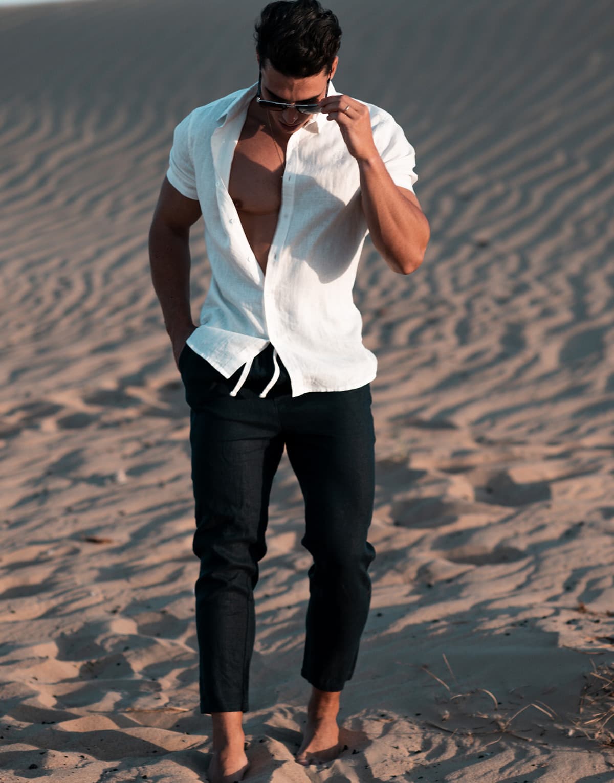 Men's Pants THEAD. Blue