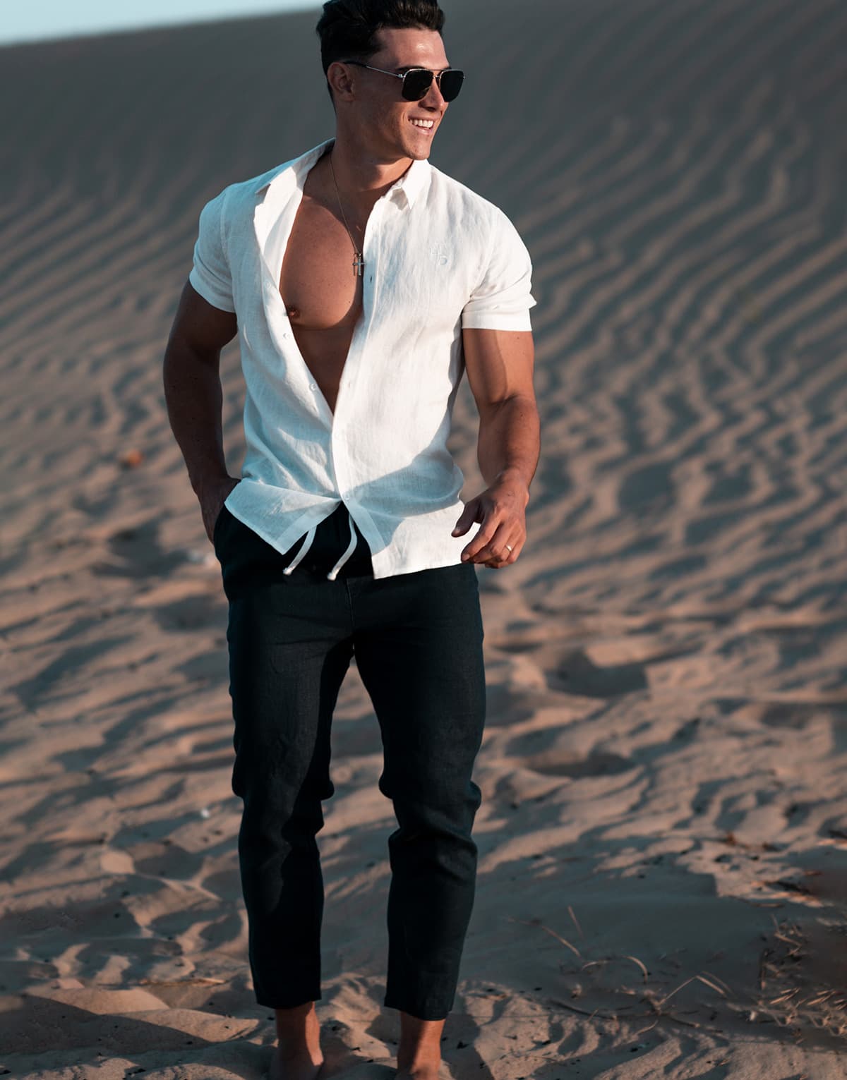 Men's Pants THEAD. Blue