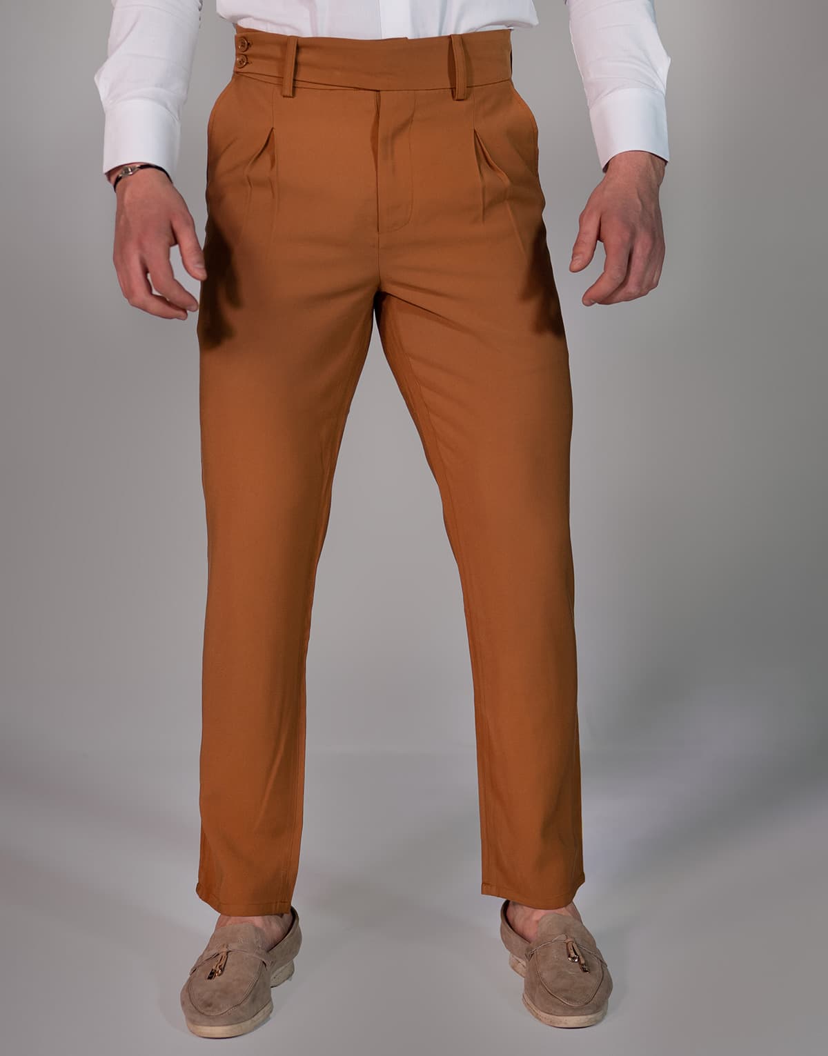 Men's Pants THEAD. Brown