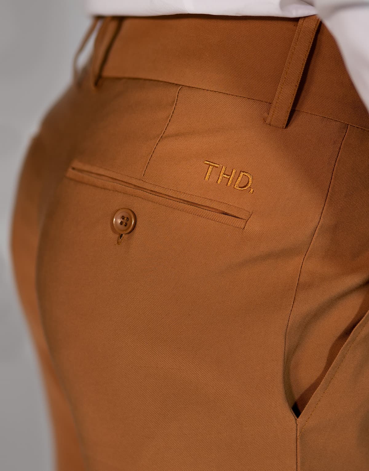 Men's Pants THEAD. Brown