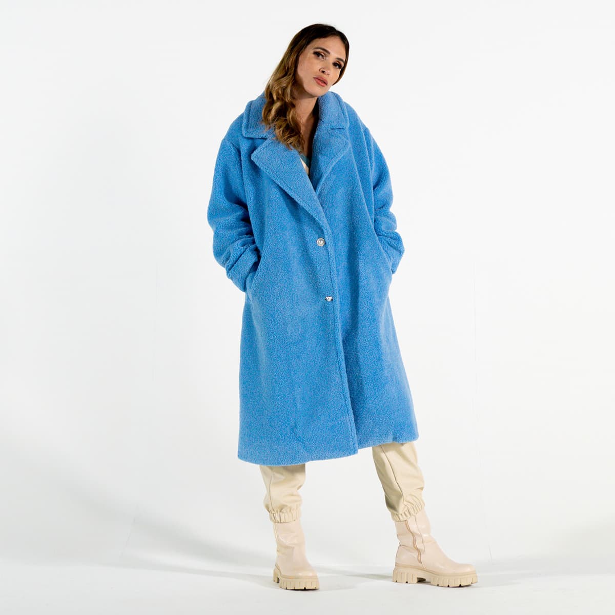 Women's Coats THEAD. Blue