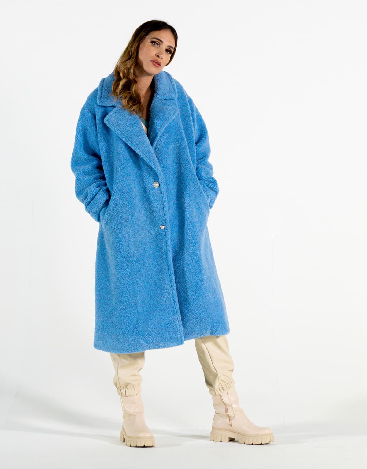 Women's Coats THEAD. Blue