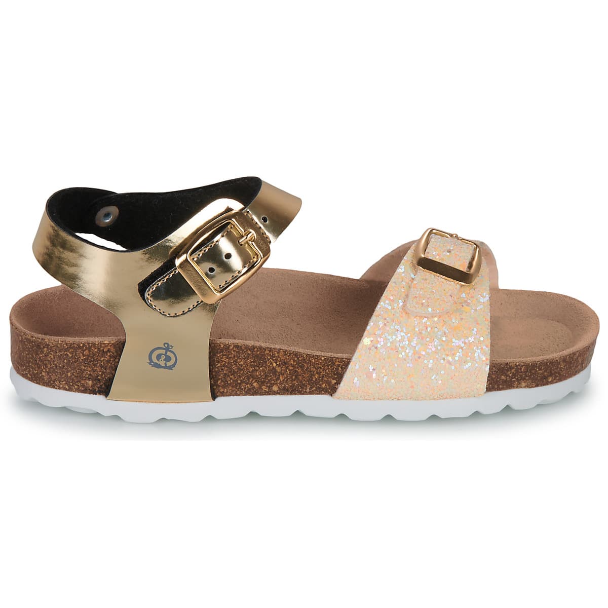 Girls' Sandals Citrouille et Compagnie Gold